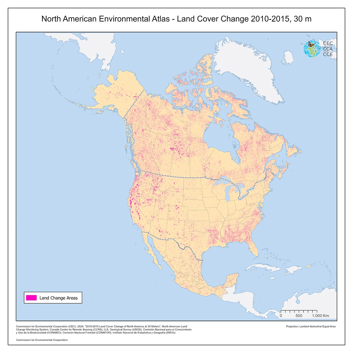 Land Cover Change 30m