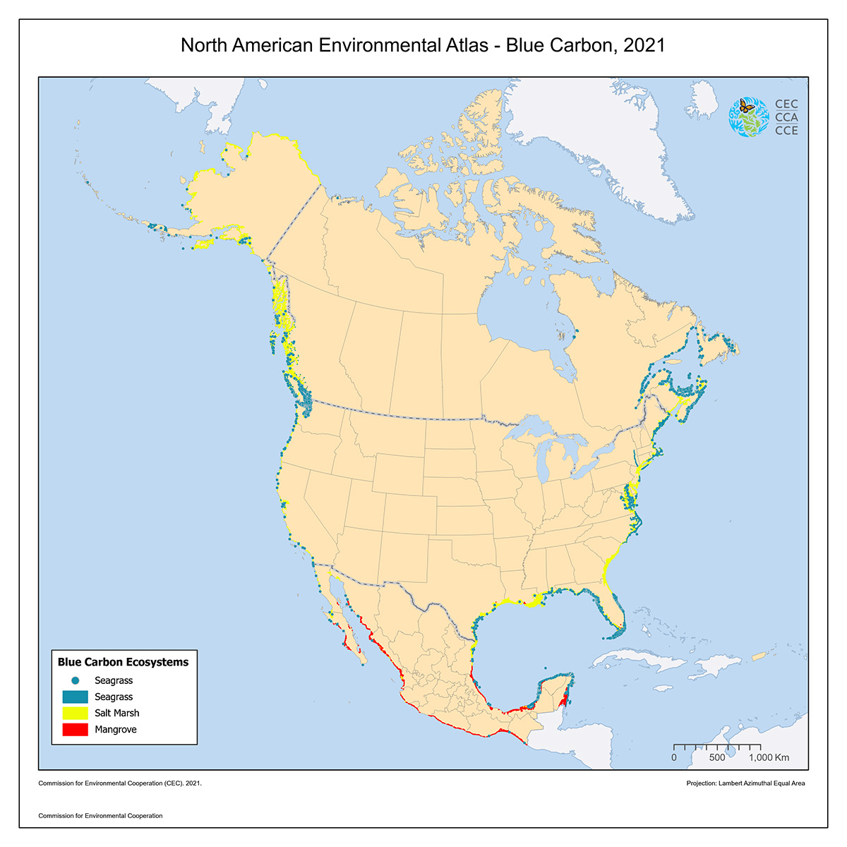 North American Blue Carbon, 2021