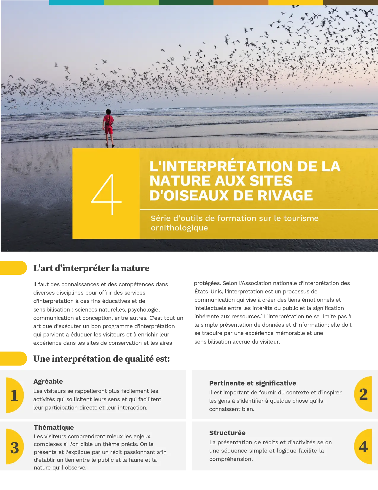 Série d’outils de formation sur le tourisme ornithologique