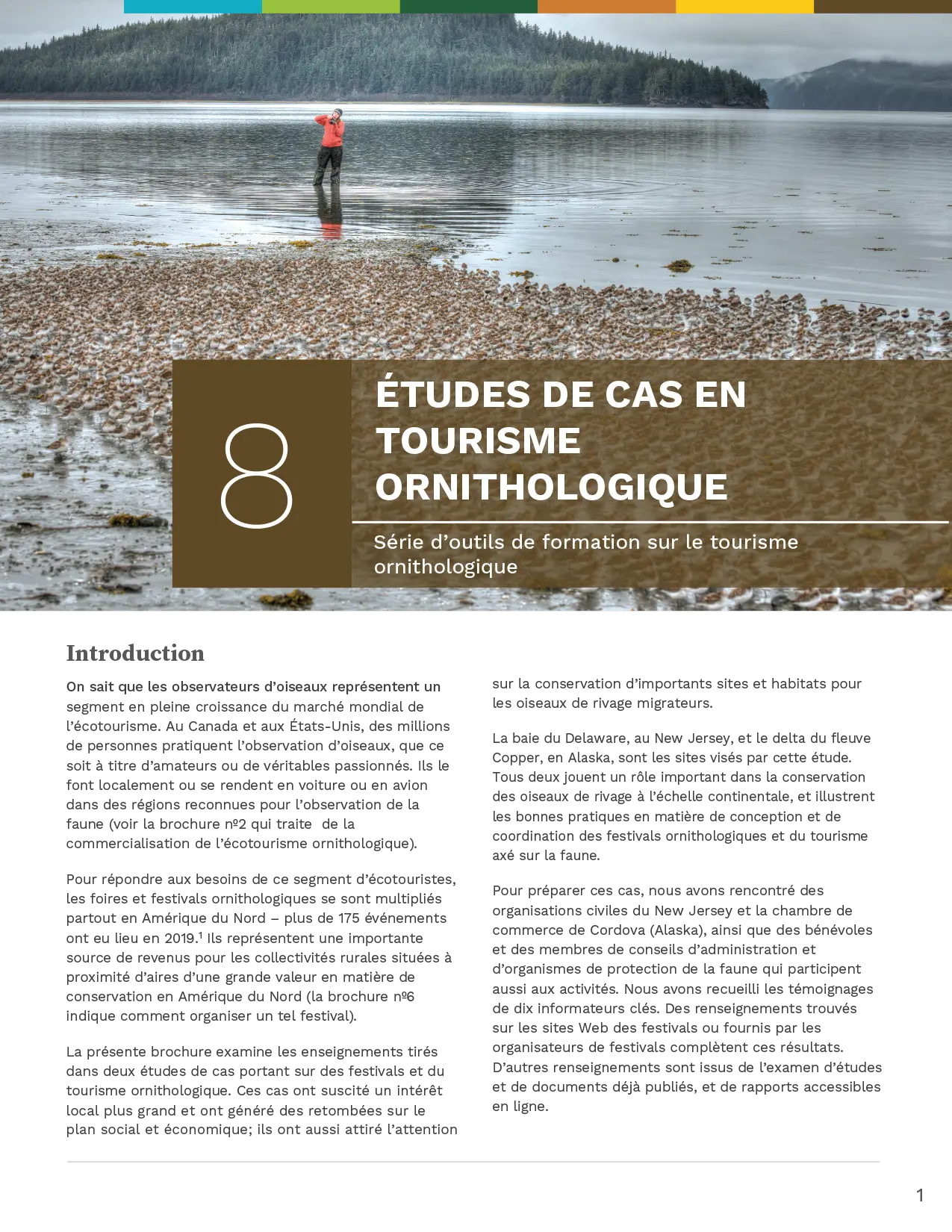 Série d’outils de formation sur le tourisme ornithologique