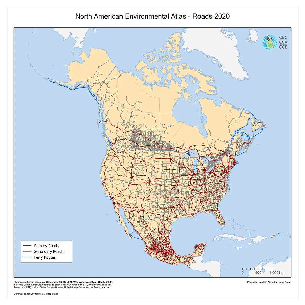 Major Roads 2020